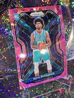 Nick Richards Rookie 2020-21 Prizm #253 Charlotte Hornets