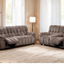 New Recliner Couch and Loveseat/ Includes Free Delivery and Assembling!