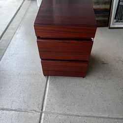 3 Drawers Wood Cabinet 