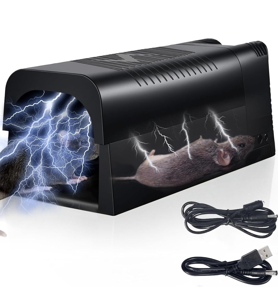 Electric Mouse Trap Zapper Mice Traps for House Indoor Kill