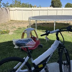 Ebike, new open box, long range, digital speedometer, shocks, soft ride, hybrid technology,
