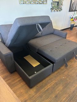 Black sectional