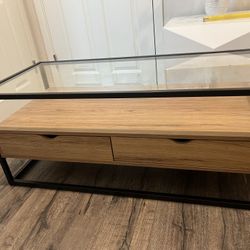 Glass Top Coffee Table 