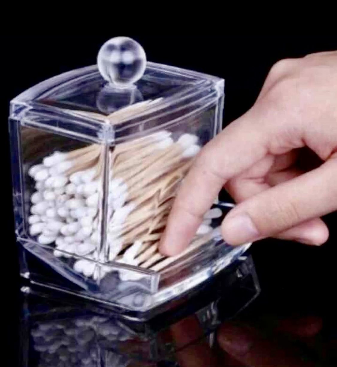 Cotton Swab Holder Box