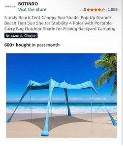 Beach tent