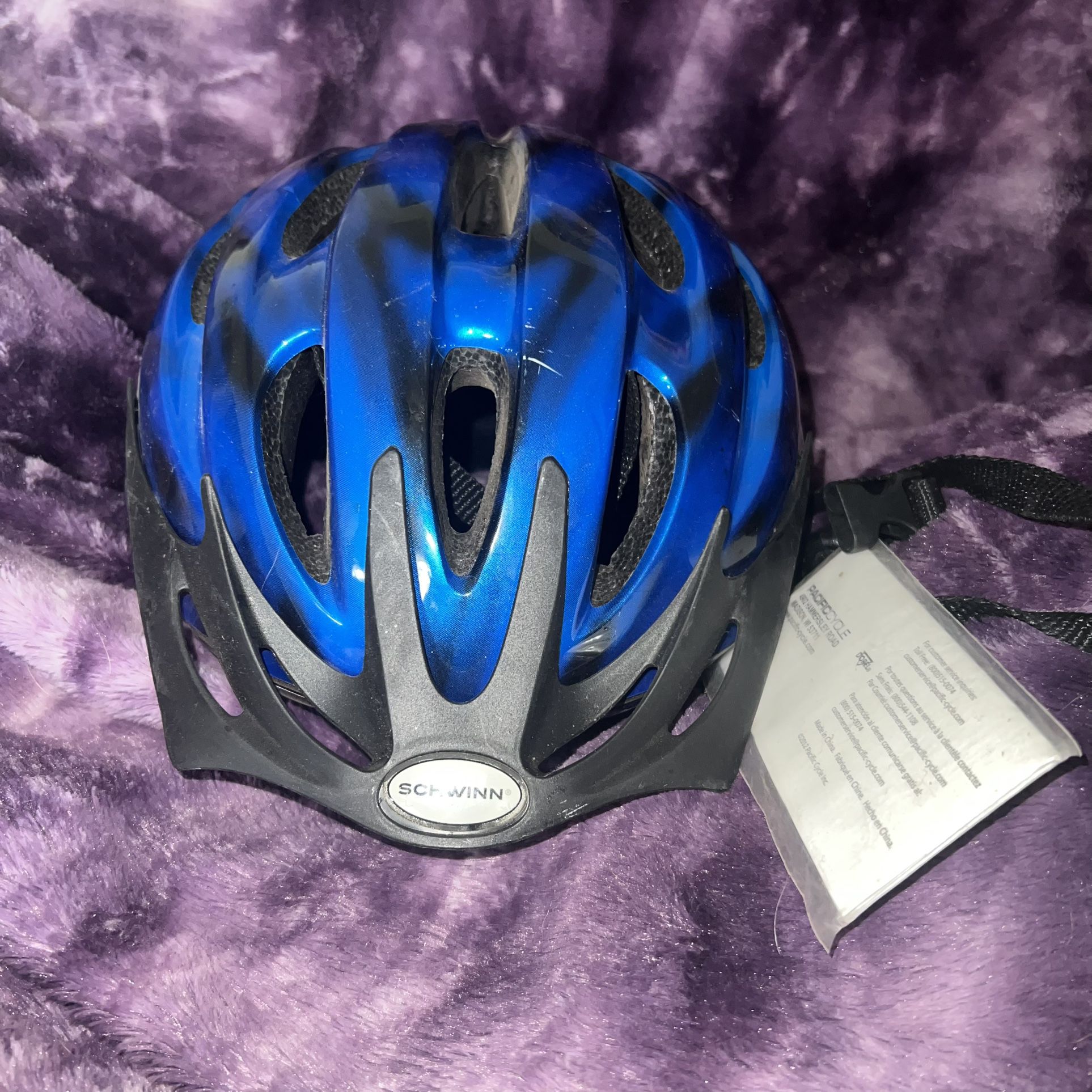 🚲Schwinn Adult Bike Helmet Blue NWT