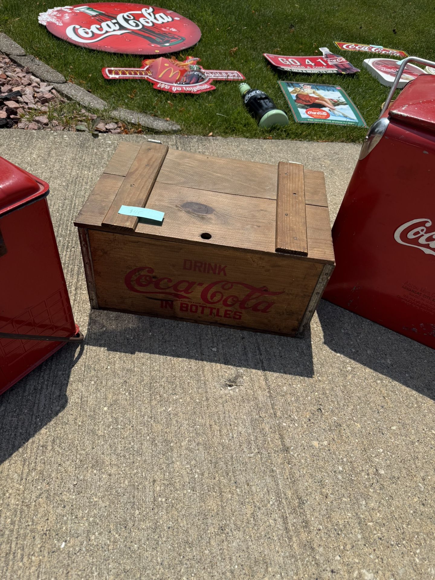 Vintage Coca Cola Crate