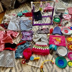 American Girl & Other Brand Accessory Lot