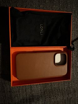 Leather case for iPhone 16 Pro Max
