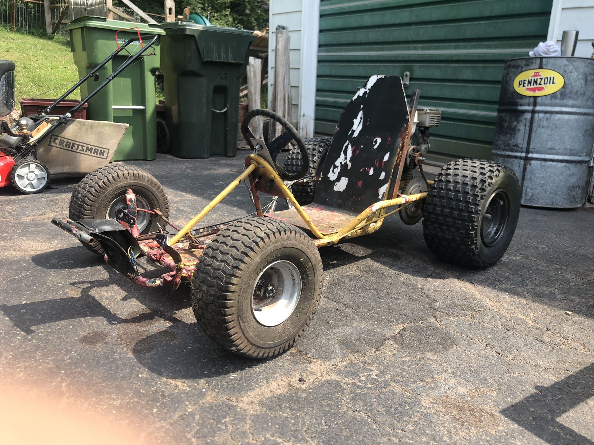 Manco Frame Manco vintage frame off road go kart. Prices to sell fast.. for Sale in ...