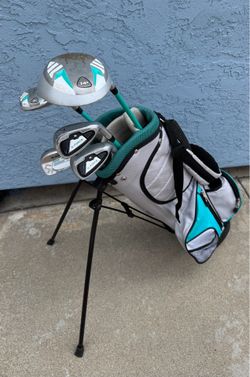 Ram Golf Junior G-Force Club Set with Stand Bag - Youth/Girls
