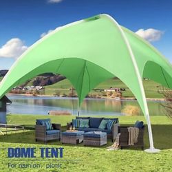 Heavy-duty 16×16-foot dome tent 