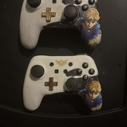2 Zelda Switch Controllers