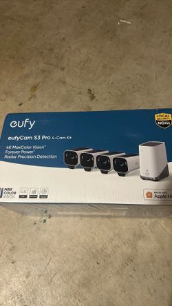 Eufy S3 Pro 4-Camera 4K Security System