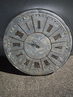 Large wall clock