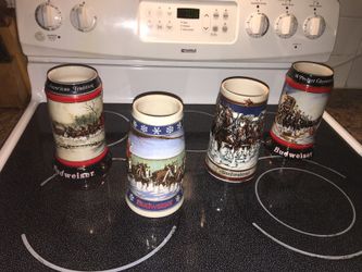 Budweiser steins $50