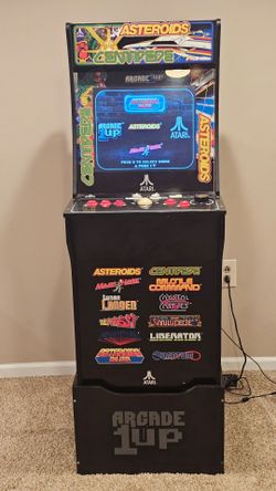 1 UP ARCADE WITH 12 CLASSIC ATARI GAMES