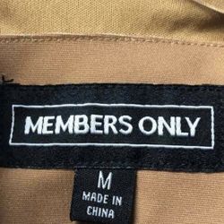 Members Only Jacket
