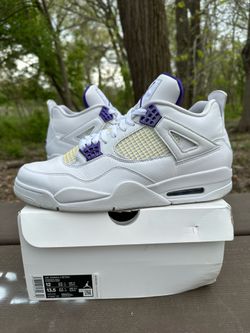 Jordan 4 Metallic Purple Size 12 Men