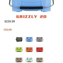 Save Today!! Brand New Grizzly 20 Cooler 