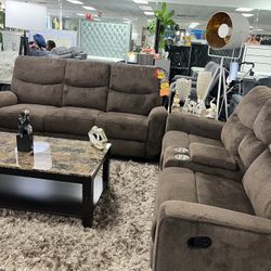 😱😱 Recliner Sofa & Love Seat Brand New With 55” 4k TV $999 🙀😱