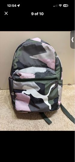 Puma Camo Print Backpack