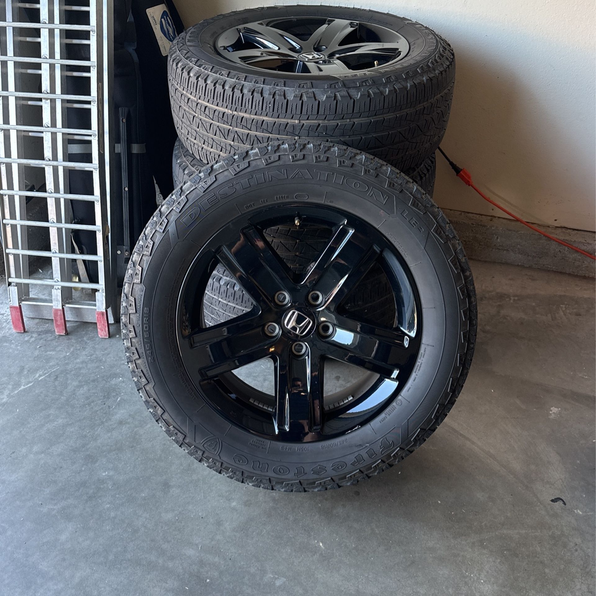 Honda Ridgeline Black Edition Wheels And Tires