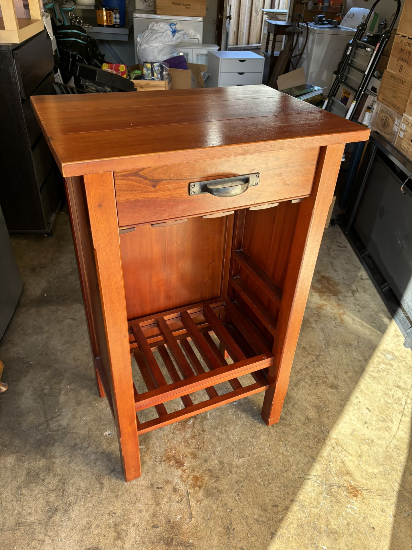 NEGOTIABLE Solid Wood Wine Cabinet 