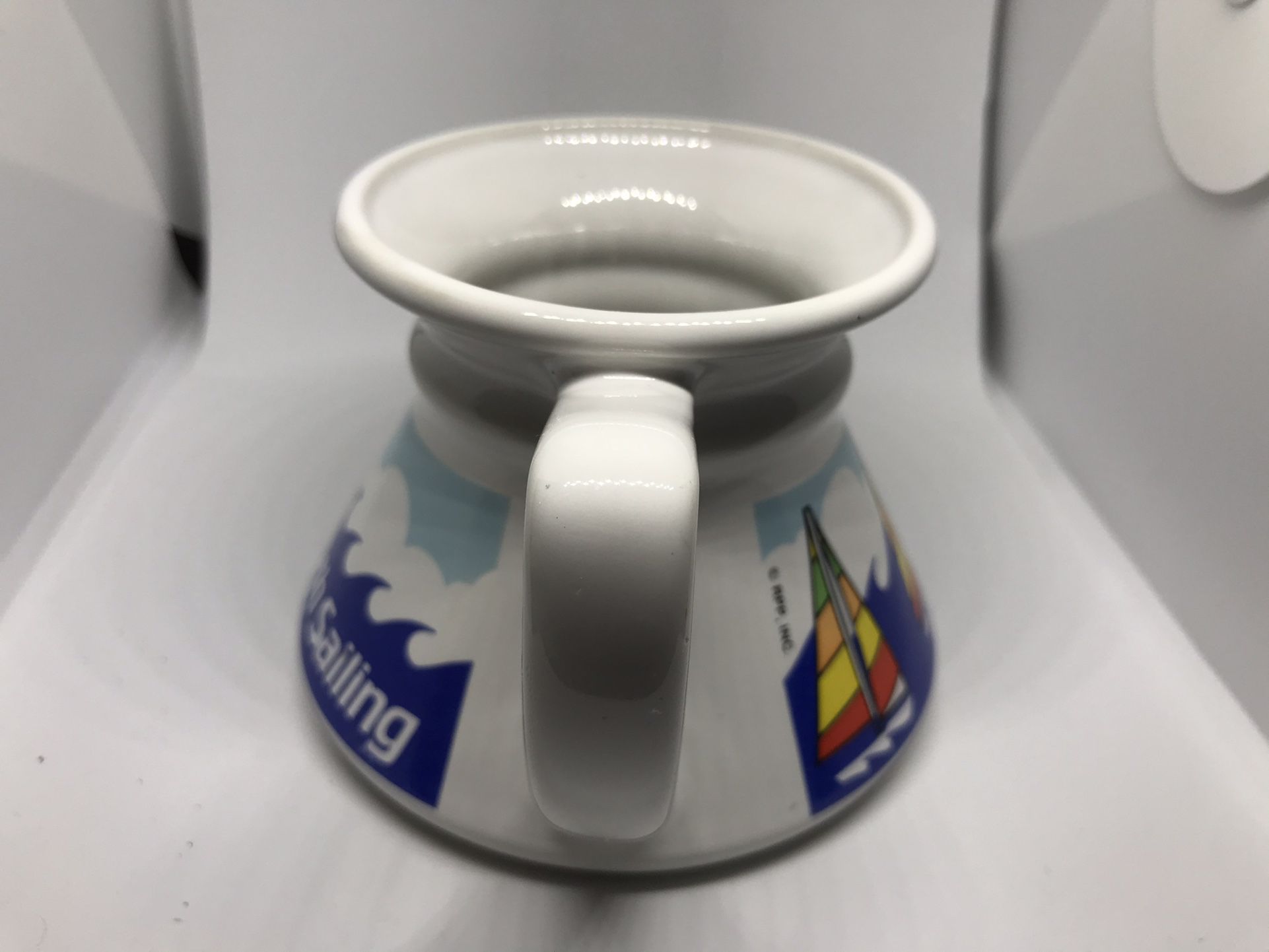 Vintage No Spill Non-stick Fun Coffee Mug / Flared Bottom Mug / Heavy  Bottom Mug 