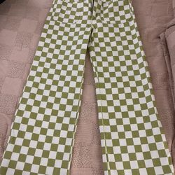 Checkered Pants