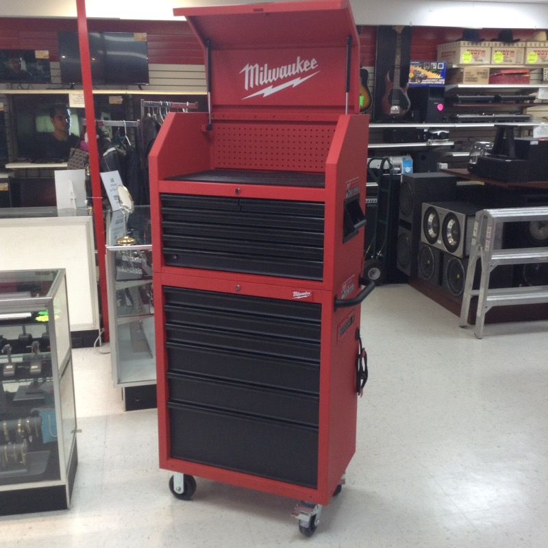 Milwaukee 48-22-8530 30" 12-Drawer Steel Tool Storage Chest & Rolling Cabinet Set 91435-1