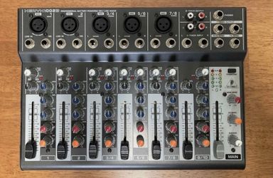 Behringer XENYX 1002B Analog Audio Mixer AUX 10 Channels Input Passive