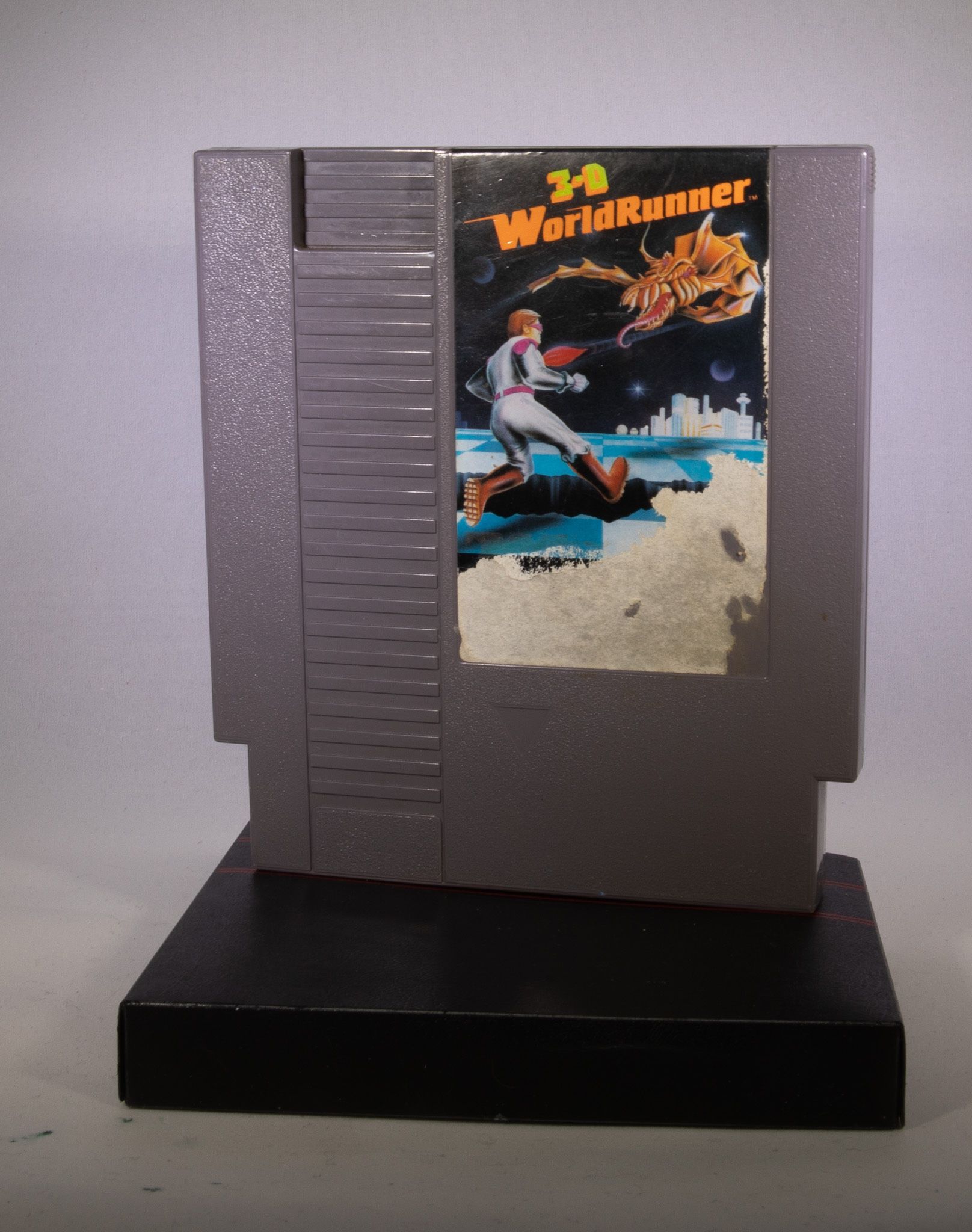 3D Worldrunner Nintendo Entertainment System Cartridge