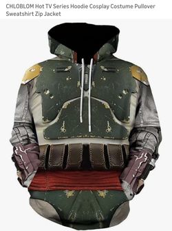 CHLOBLOM Hot TV Series Hoodie Cosplay Costume Pullover Sweatshirt.  This is a Large