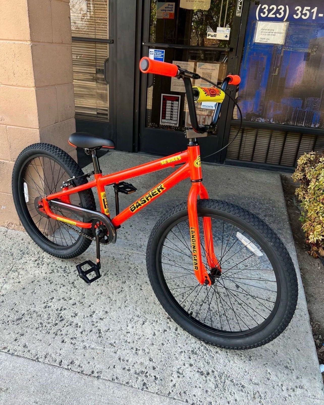 SE Bikes Basher 24" BMX Bike Orange