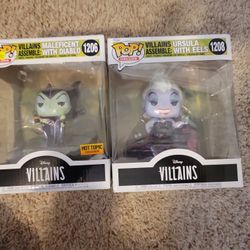 Disney Villian Funko Pops