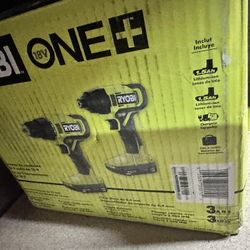 Ryobi Drill Set New Comes With A Set Of Drill Bits New