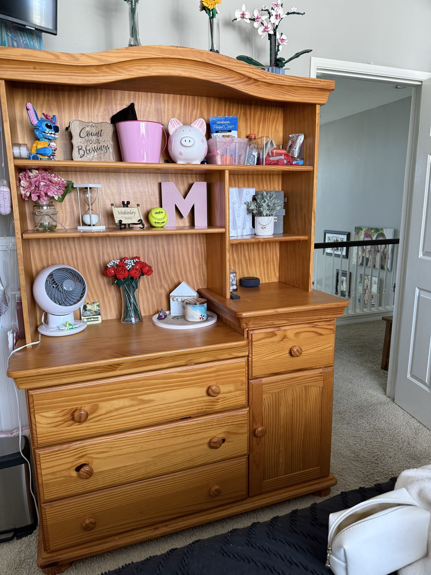 Crib And Dresser/Changing Table Set
