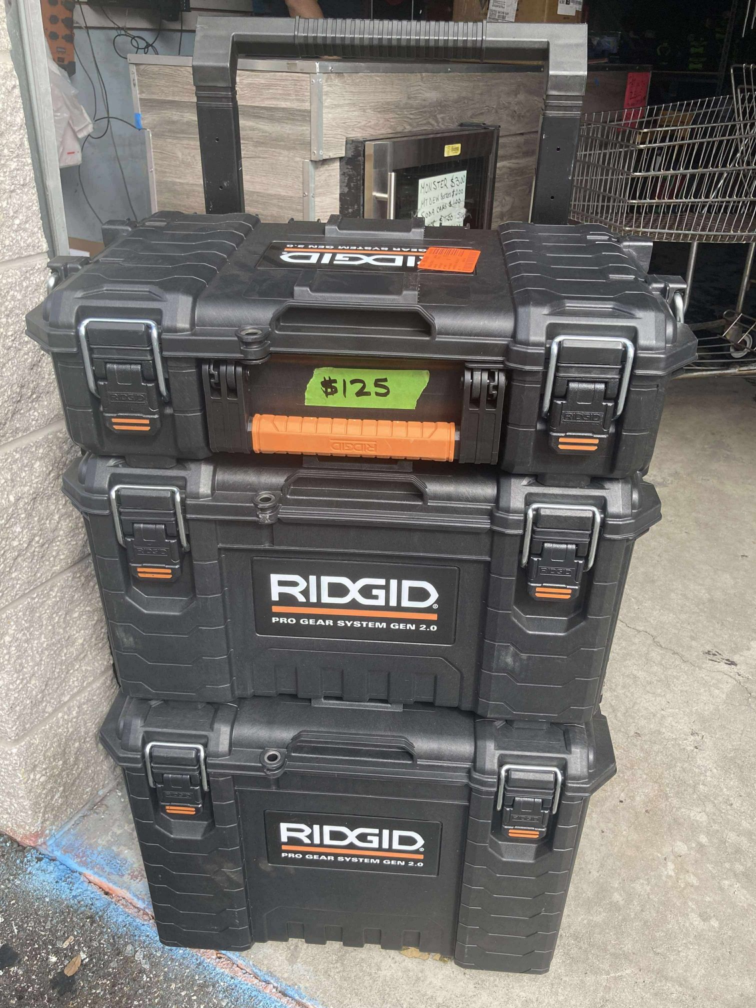 Ridgid Stacking Tool Box