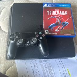 PS4 And Spider Man Game Of The Year And Controller 