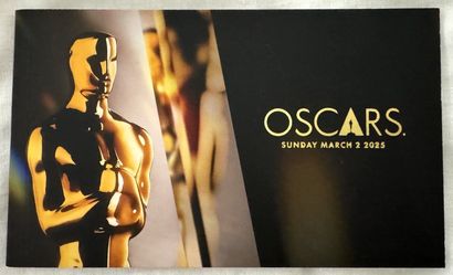 2025 Oscars (R) Official Program. 97th Academy Awards with Official Run Of Show