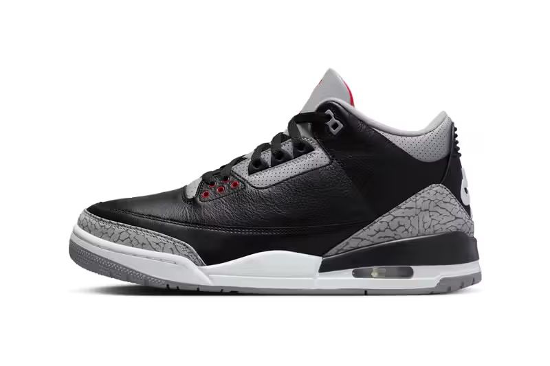 NEW Air Jordan 3 Black Cement Men’s SIZE 13 & 14