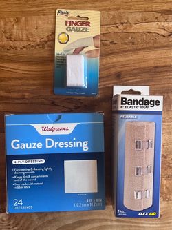 First Aid Bandage & Gauze Bundle
