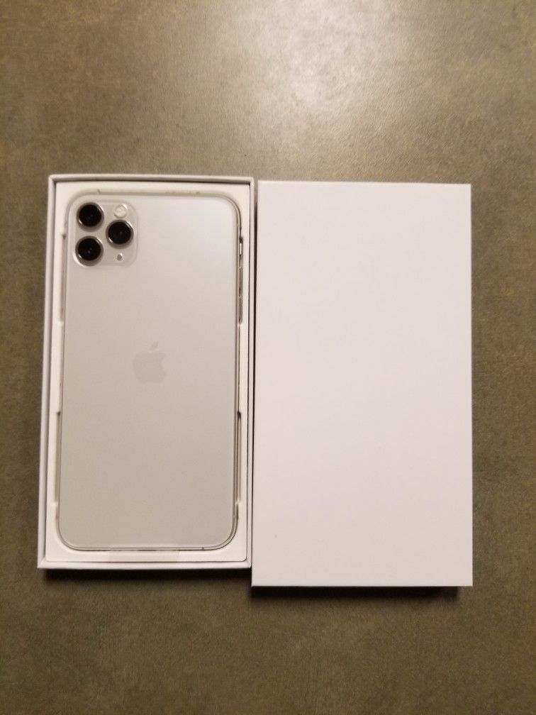 iPhone 11 Pro Max Silver at&t Brand New
