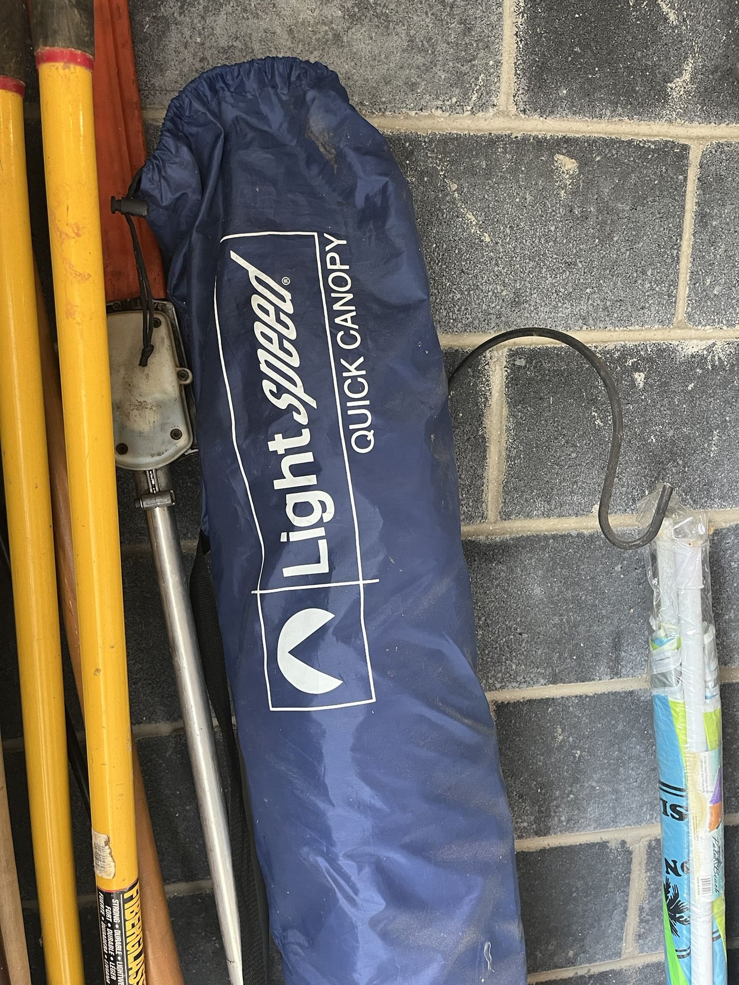 Camping Canopy and Oars