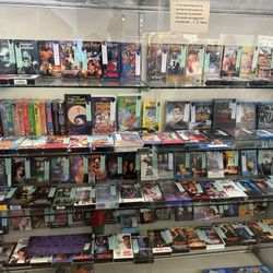 Vintage VHS Movies and Blu-Rays