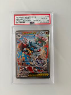 Mega Lucario EX 179 PSA 10