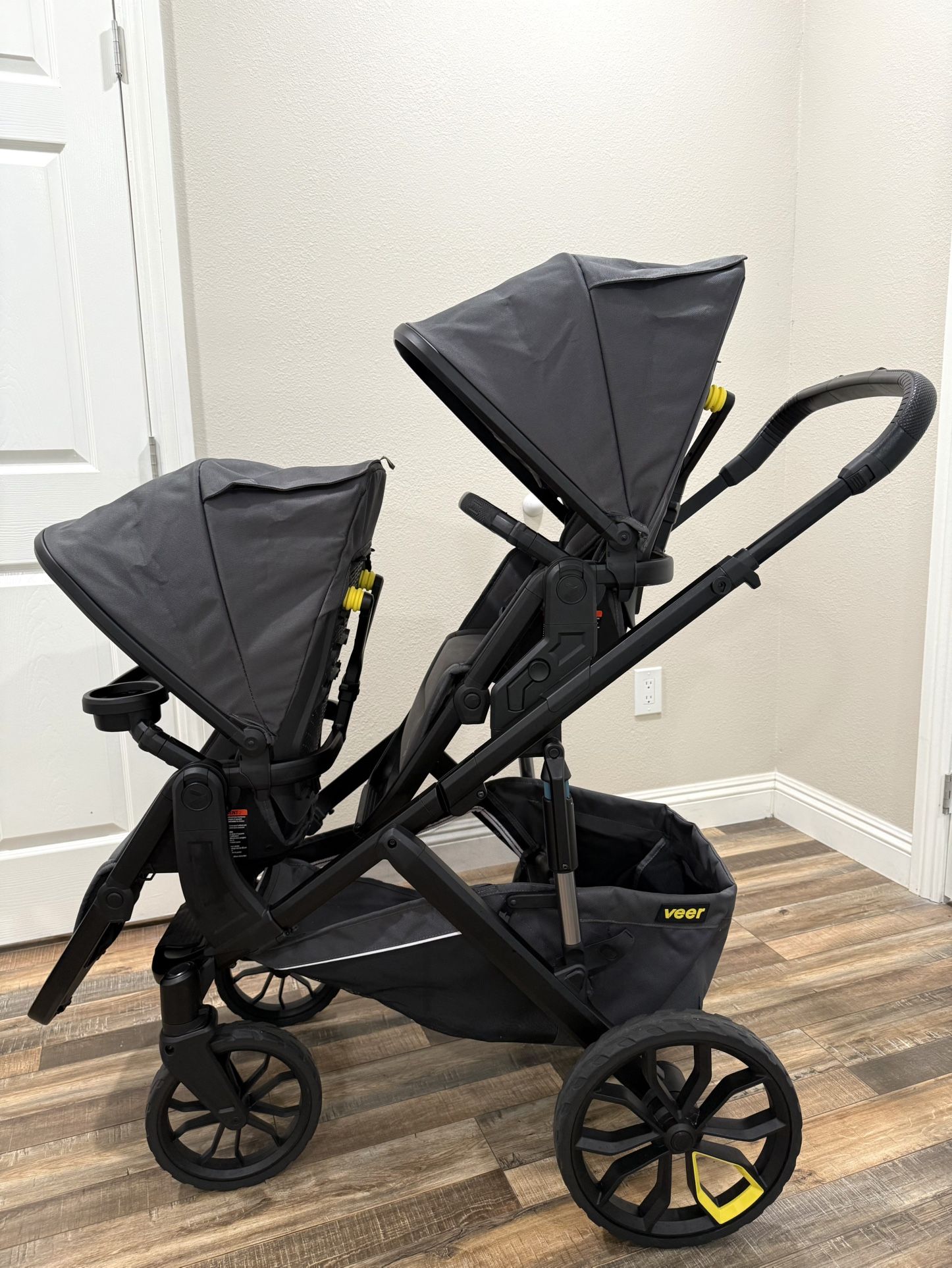 Like New Veer Switch&Roll double Stroller same as Uppababy Vista V1 V2