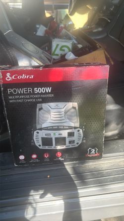 Cobra 500 watt power inverter