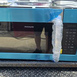 NEW FRIGIDAIRE MICROWAVE OVER THE RANGE STAINLESS STEEL 